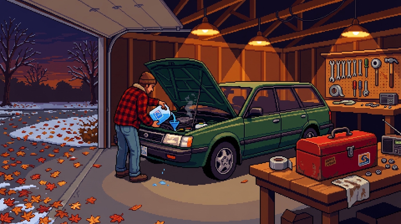 The $350 Frozen Washer Trap: Why Mixing Blue and Orange Fluid Slimes Your Reservoir (And Why Your "Free" Oil Change Top-Off Is a Winter Time Bomb)