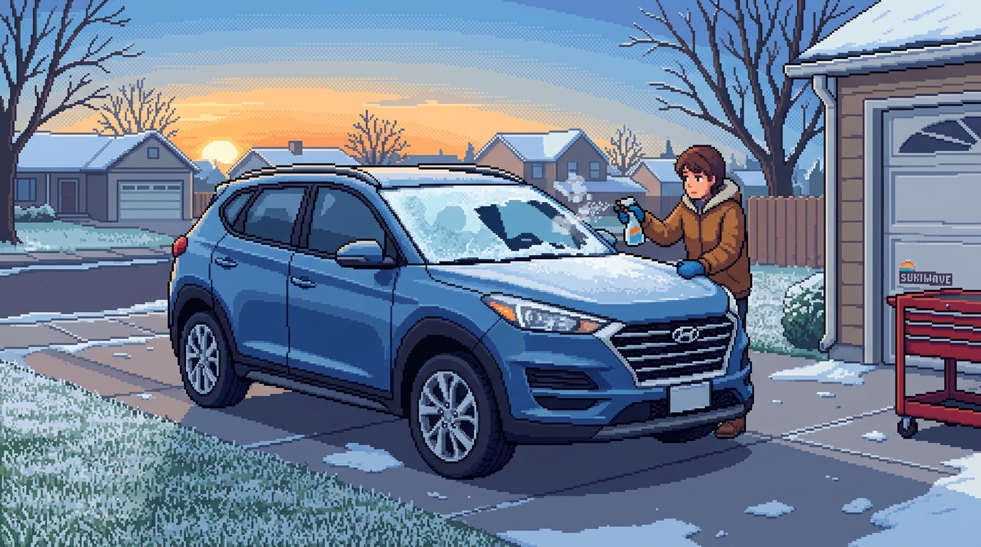The $1,000 Frost Shortcut: Why Hot Water Shatters Cold Windshields (And the 2-Minute DIY De-Icer Chemistry)