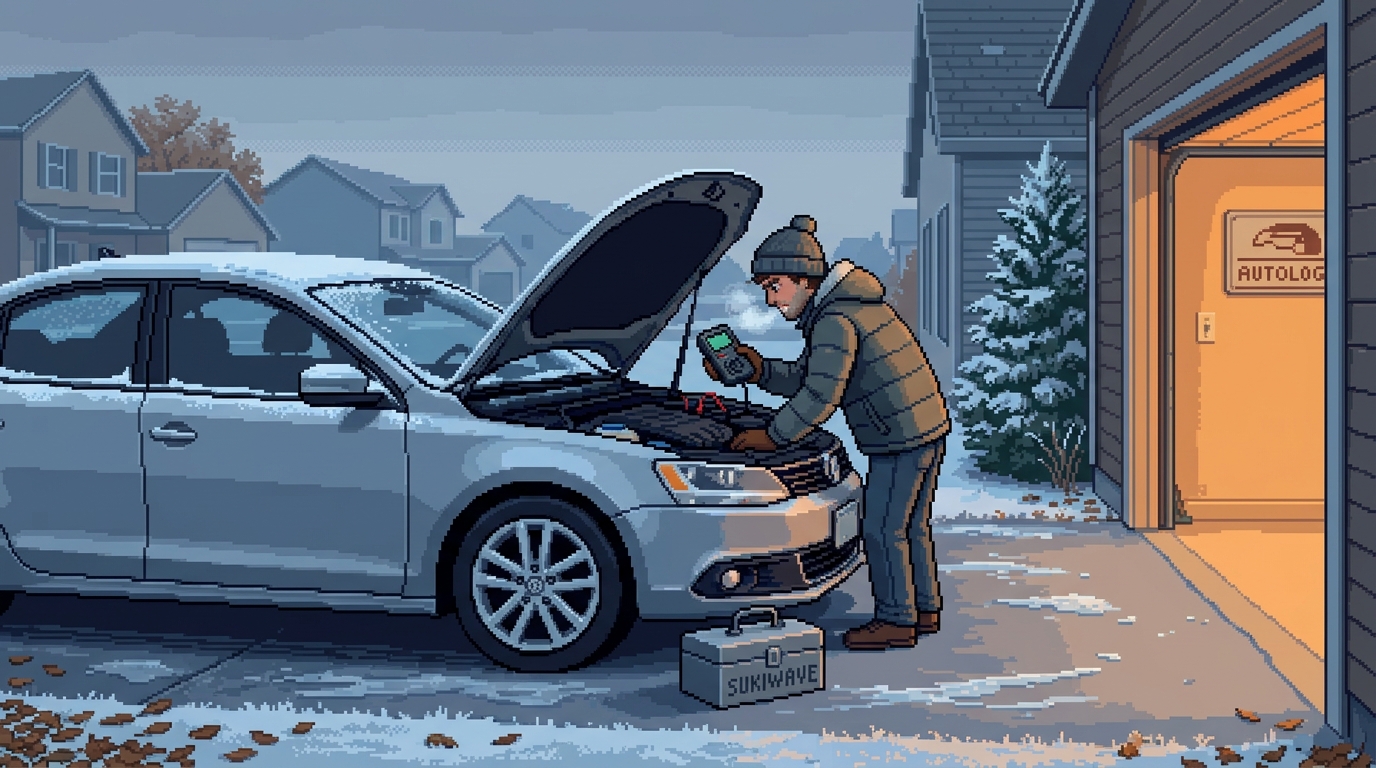 The "It Started Yesterday" Deception: Why the First 30°F Freeze Kills Weak Batteries Instantly (And Why 12V Multimeters Lie)